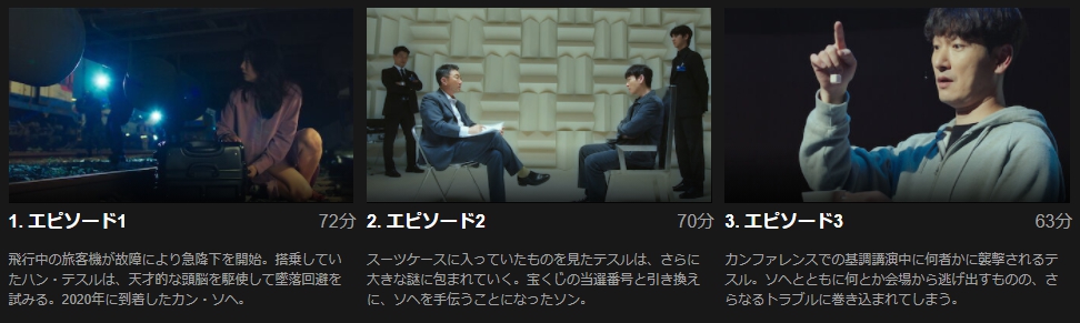 シーシュポス the myth　Netflix　話数